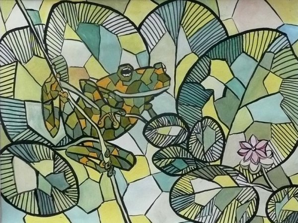 Рисование гелевой ручкой