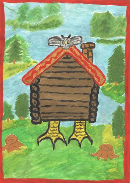 Рисование домика в старшей группе