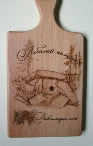 Разделочная доска рисунок