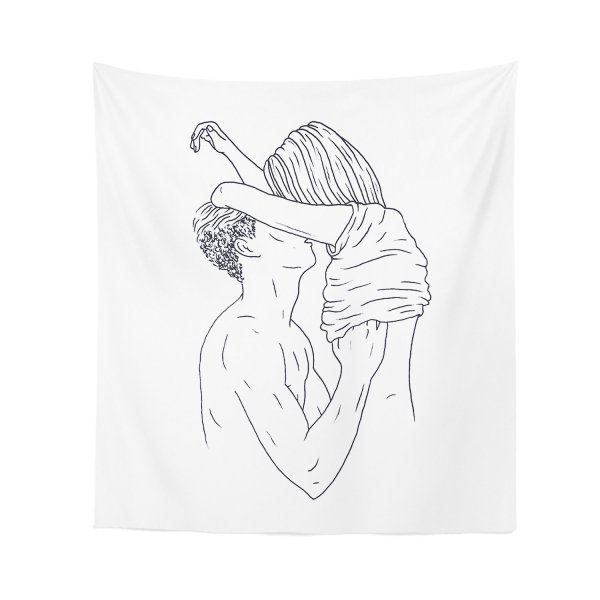 Объятия эскиз