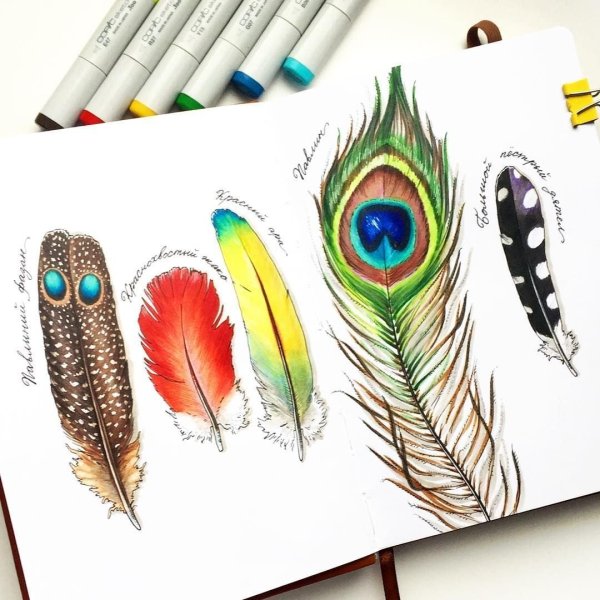 Милые рисунки для скетчбука