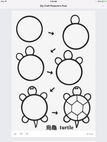 Рисование кругами для детей