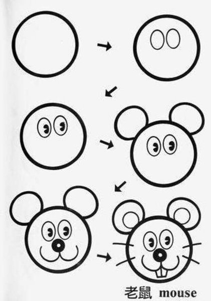 Рисование из кружочков