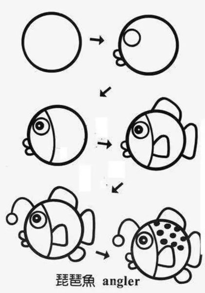 Рисунки из кружочков