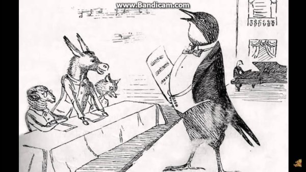 Басня осёл и Соловей Крылов