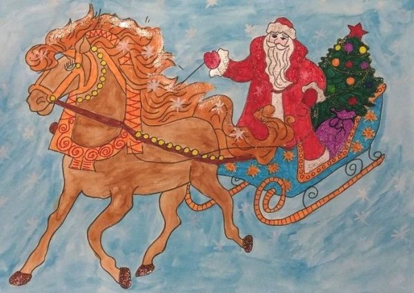 Карета раскраска