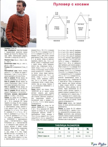 Мужской джемпер спицами реглан снизу спицами для начинающих