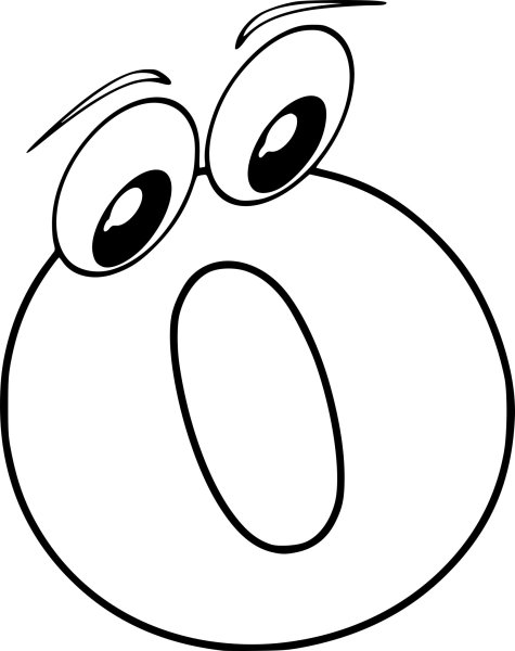 Рисунки букв для раскрашивания