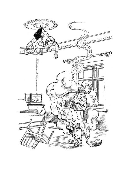 Лагин старик Хоттабыч раскраска