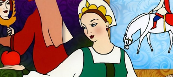 Рисунок к сказке сказка о мертвой царевне и 7 богатырях