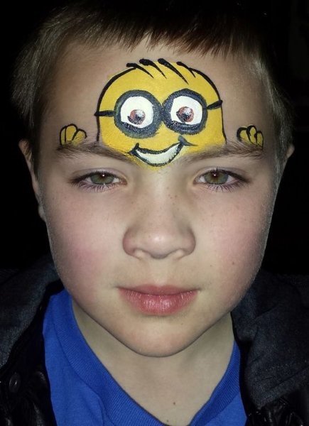 Аквагрим для детей на морскую тему