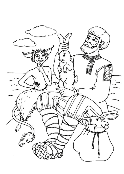 Сказка Пушкина о попе и работнике его Балде