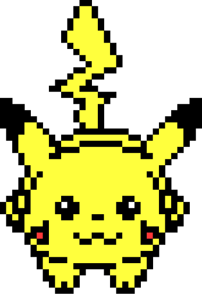 Пикачу пиксель