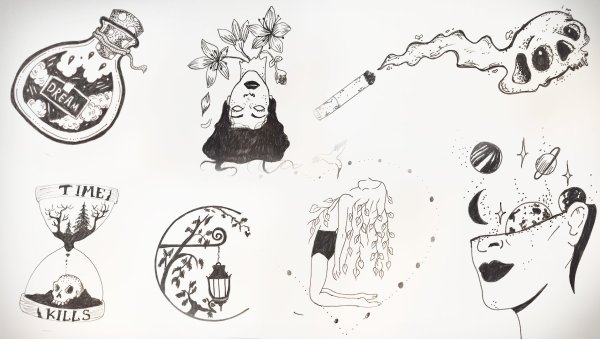 Маленький скетчбук