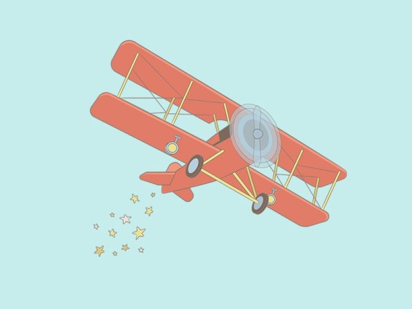 Самолет из маленького принца