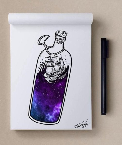 Рисунки для скетч букака