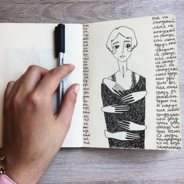 Рисунки для блокнота