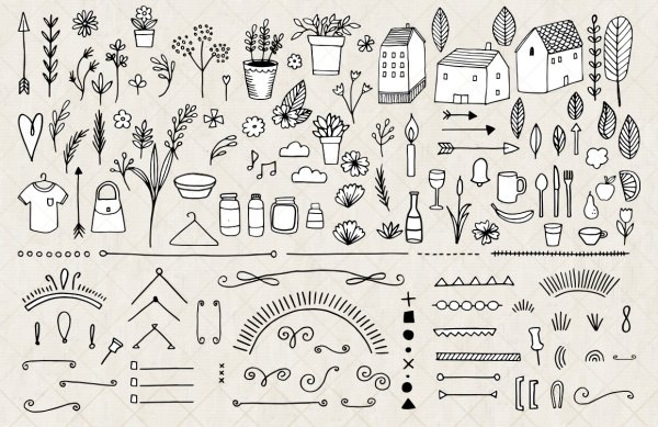 Маленькие зарисовки для ежедневника