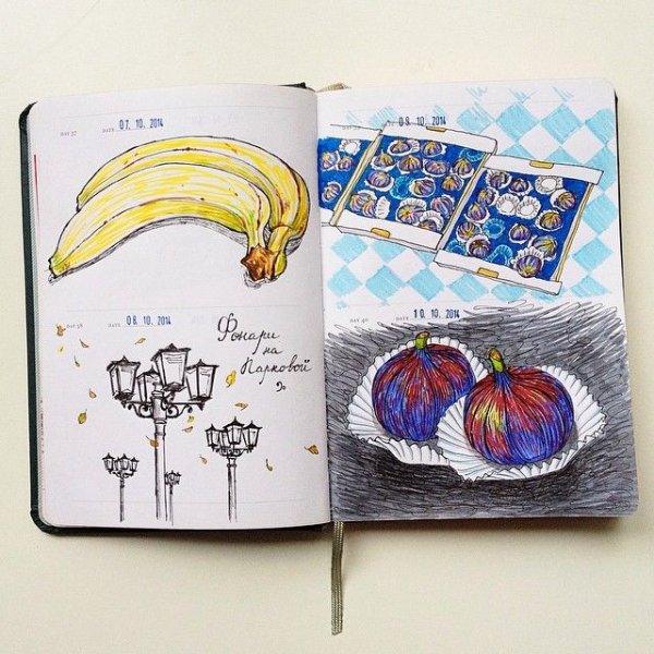 Зарисовки в дневник