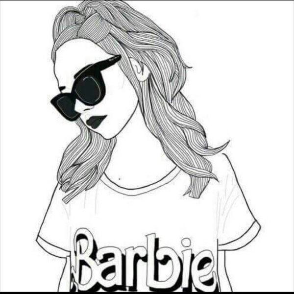 Девушка рисунок