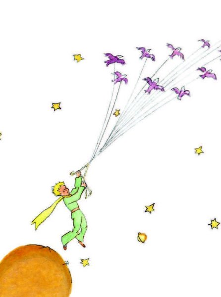 Антуан де сент-Экзюпери маленький принц иллюстрации