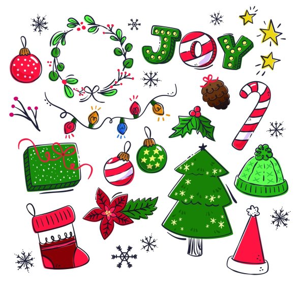 Новогодние эскизы