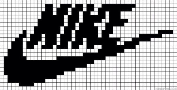 Ключ по клеточкам в тетради