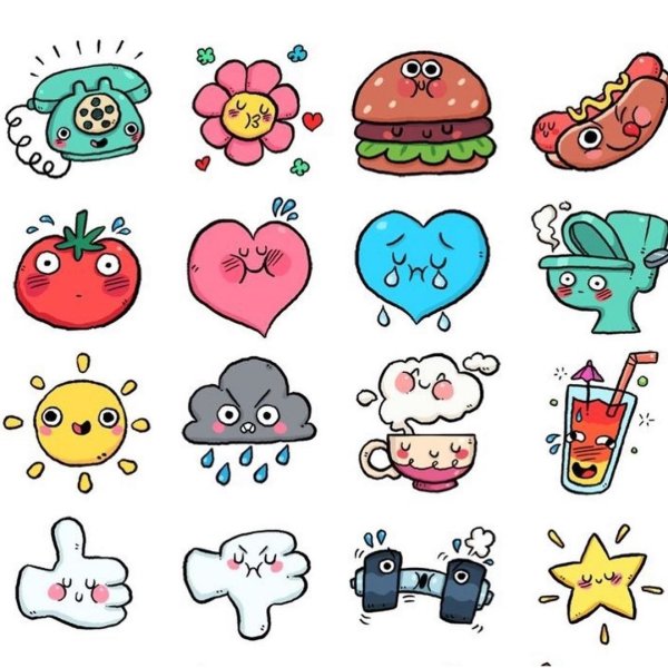 Маленькие рисунки для срисовки