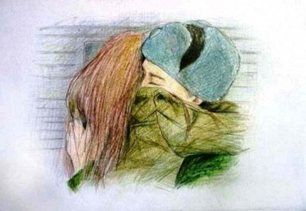 Милые рисунки для открытки парню