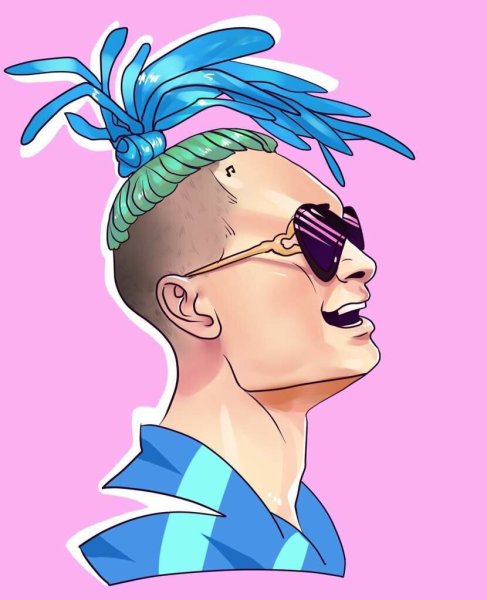 Фан арт Билли Айлиш