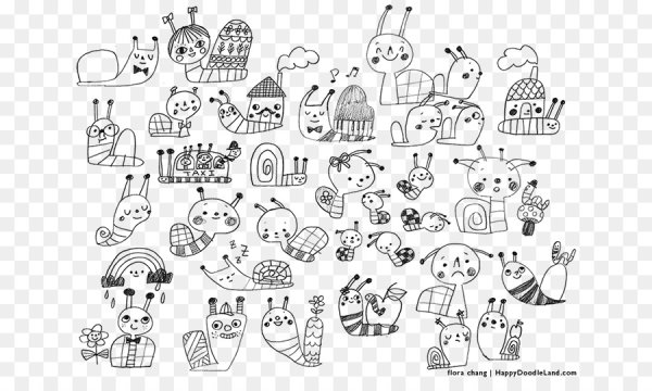 Дудлинг маленькие рисунки