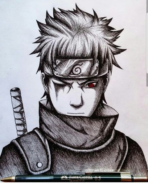 Наруто красками