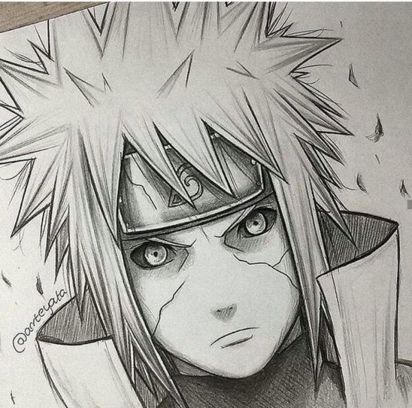 Пейн Наруто для срисовки