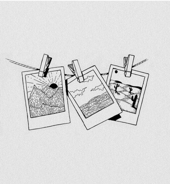 Маленькие рисунки для скетчбука