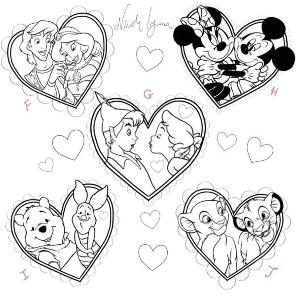 Рисунки на день Святого Валентина