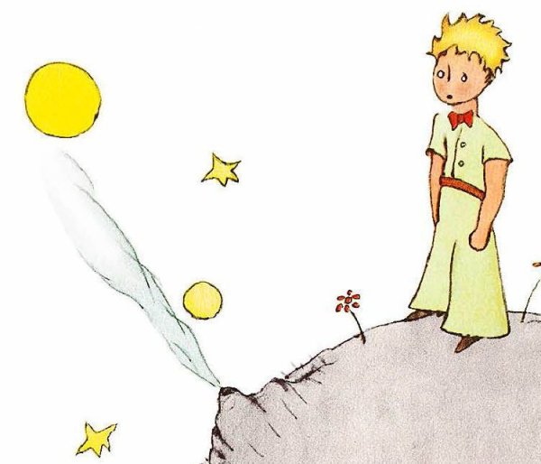 Книга маленький принц планеты