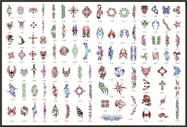 Рисунки карандашом Татуировки