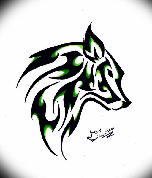 Тату эскиз легкий