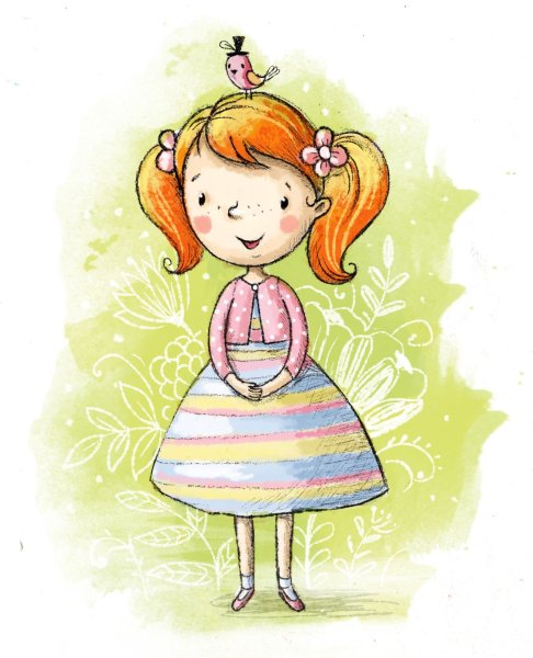 Милые детские иллюстрации