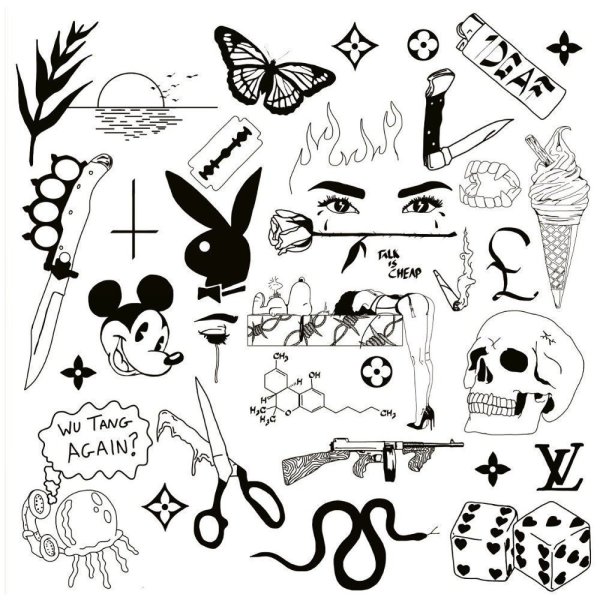 Эскиз маленькой тату