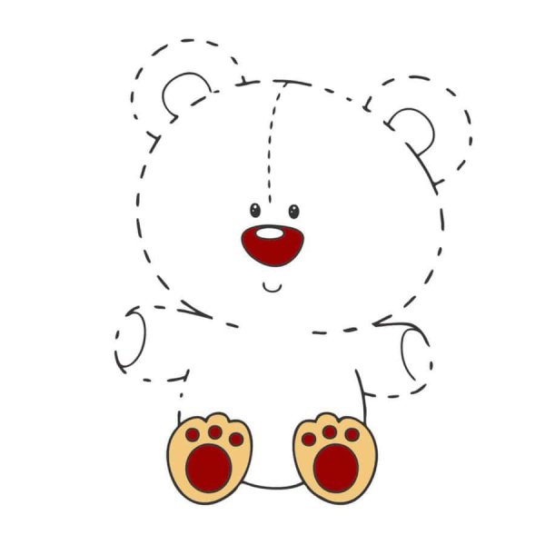 Рисование по точкам для малышей