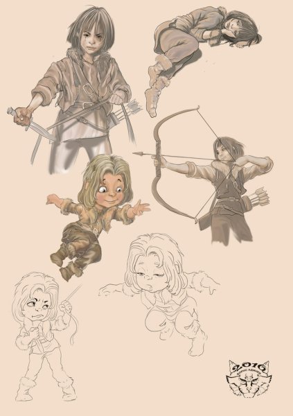 Разбойница из сказки Снежная Королева