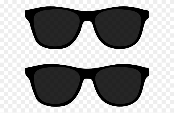 Крутые чёрные очки