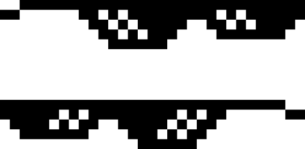 Thug Life очки без фона