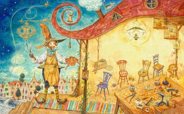 Братья Гримм эльфы и башмачник