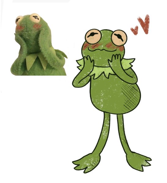 Рисунки для срисовки лягушка из тик тока