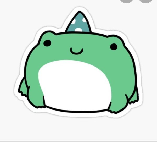 Стикеры лягушки милые