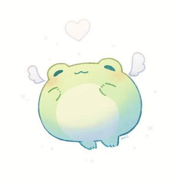 Кавайные лягушки