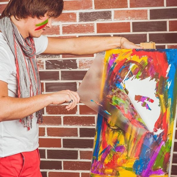 Необычные рисунки гуашью