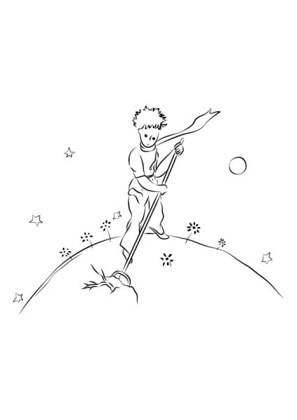 Маленький принц герои произведения